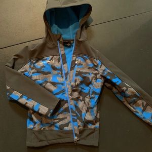 EUC boys Free Country spring jacket soft lining M